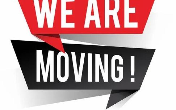 we're moving